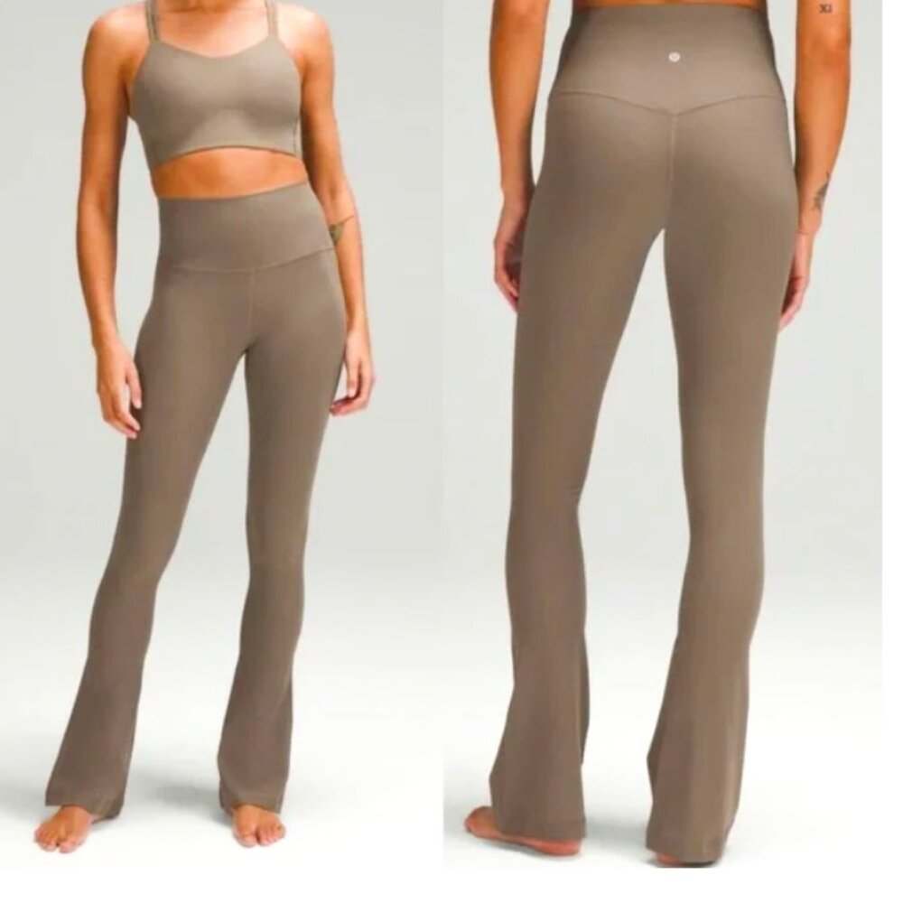 Lululemon Taupe Leggings Size XS/S Range NWOT